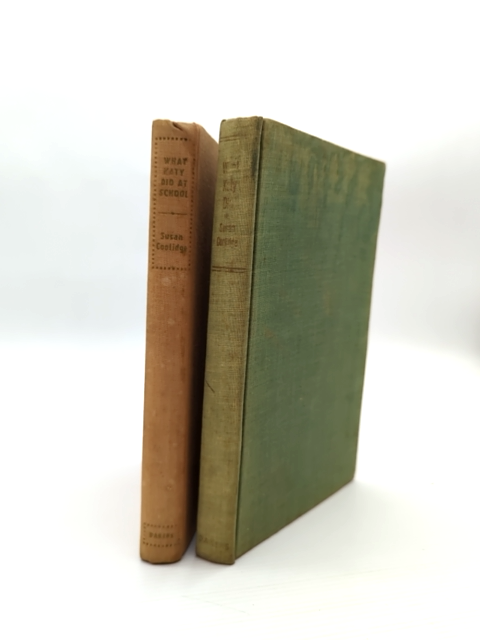 Susan Coolidge Hardcover Bundle What Katy Did; What Katy Did At School by Susan Coolidge