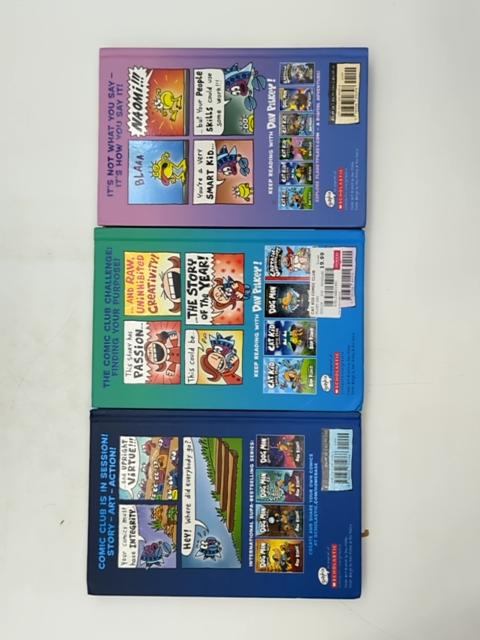 Dav Pilkey Hardcover Bundle Dogman Cat Kid Bundle: 12x Dog Man 3x Cat Kid Gra… by Dav Pilkey