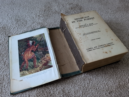 Deerfoot In The Forest by Edward S Ellis (Hardcover, 1905) Americana by Edward S Ellis