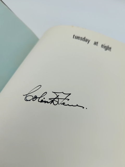 Tuesday At Eight by Colin D. Ferres (Hardcover) 1st Ed Signed, Victorian Framers by Colin D. Ferres