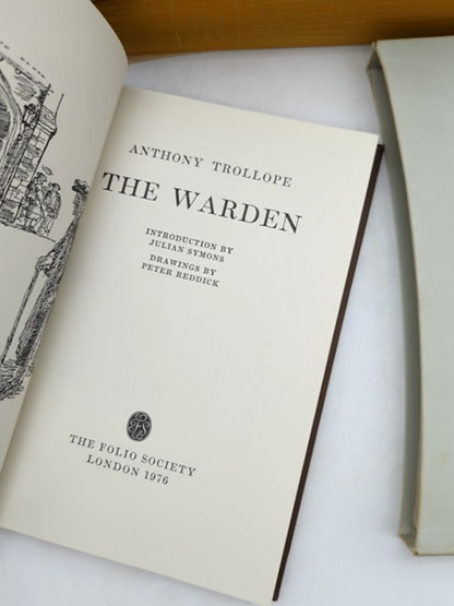 Anthony Trollope The Chronicles of Barsetshire Complete Series 6x Folio Society by Anthony Trollope