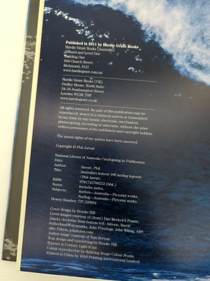 Australia's Hottest One Hundred Surfing Legends by Phil Jarratt, Surfing by Phil Jarratt