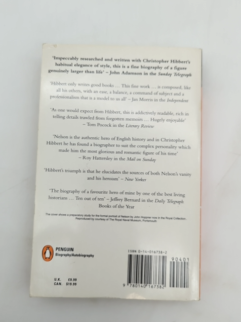 Nelson Personal History by Christopher Hibbert (Paperback, 1995) British Wars by Christopher Hibbert