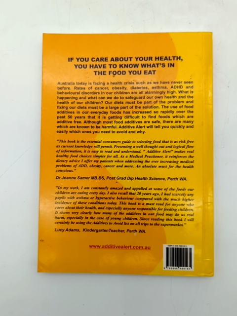Additive Alert! Your Guide to Safer Shopping by Julie Eady ADHD ADD Kid Friendly by Julie Eady