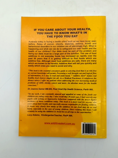 Additive Alert! Your Guide to Safer Shopping by Julie Eady ADHD ADD Kid Friendly by Julie Eady