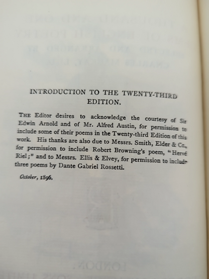 Thousand And One Gems Of English Poetry by Charles Mackay (Cloth, 1896) by Charles Mackay