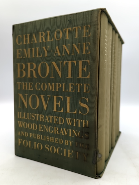 Charlotte Emily Anne Bronte: The Complete Novels, Folio Society, Box Set 1991 by Emily & Anne Bronte Charlotte