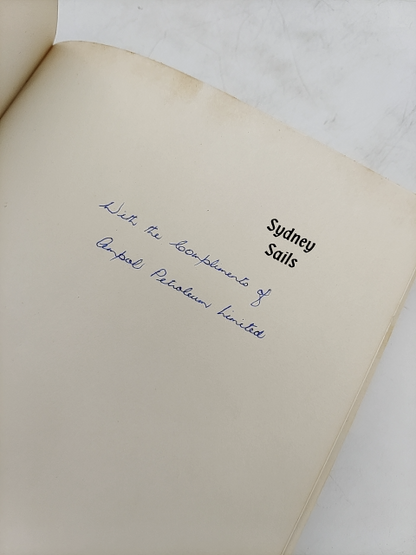Sydney Sails by P R Stephensen (Hardcover, 1962) 1st Ed Royal Squadron 1862-1962 by P R Stephensen