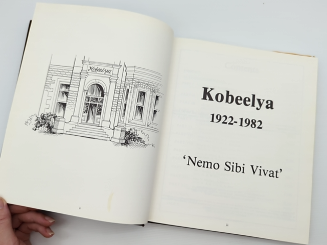 Kobeelya 1922-1982 Nemo Sibi Vivat Katanning WA School History Western Australia by Nemo Sibi Vivat