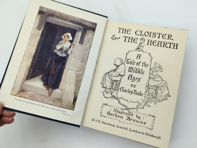 The Cloister The Hearth by Charles Reade (Hardcover, 1912) History by Charles Reade