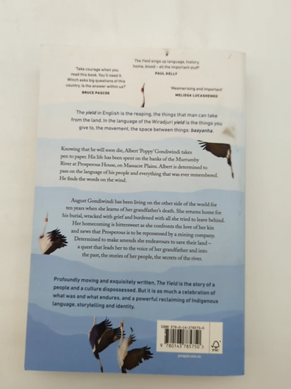 Yield, The by Tara June Winch (Trade Paperback, 2019) by Tara June Winch