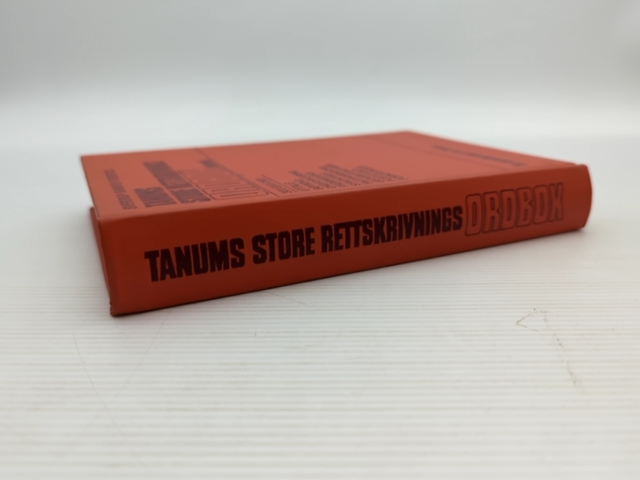 Tanums Store Rettskrivningsordbok Bokmål by Marius Sandvei Jakob Sverdrup by "Marius Sandvei Jakob Sverdrup"