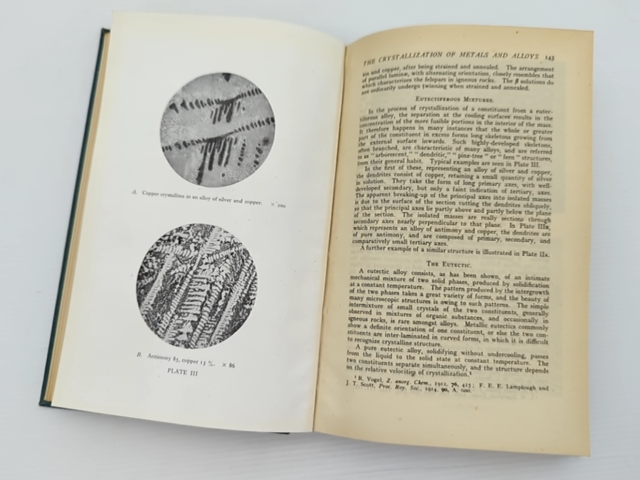 Metallography by Cecil H Desch (Hardcover, 1944) Vintage Engineering Book by Cecil H Desch