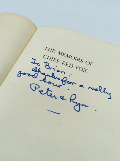 The Memoirs of Chief Red Fox by Chief Red Fox (Hardcover, 1971) 1st Edition by Chief Red Fox