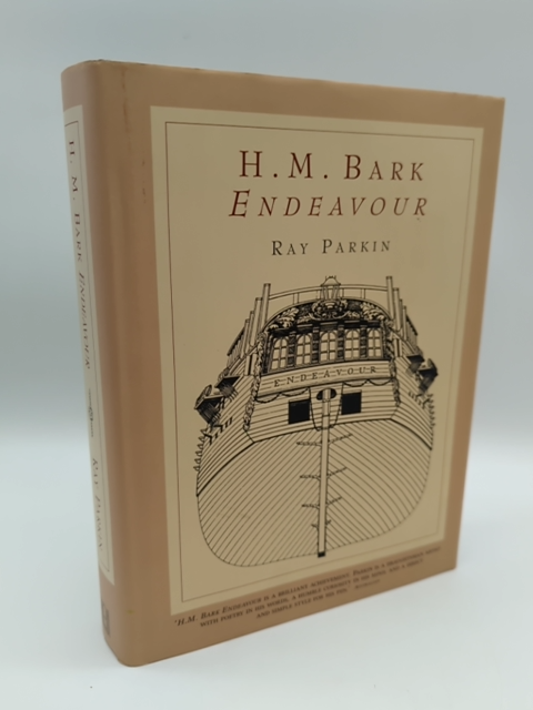 H. M. Bark Endeavour by Ray Parkin (Hardcover, 2003) With Maps, Aus History by Ray Parkin