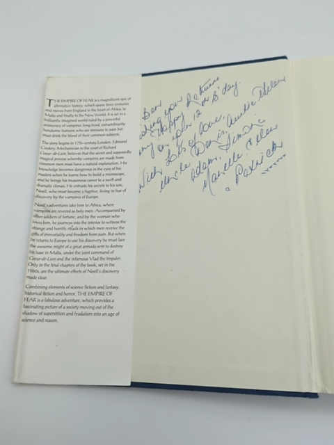 The Empire of Fear by Brian Stableford (Hardcover, 1988) 1st Edition 0671699458 by Brian Stableford