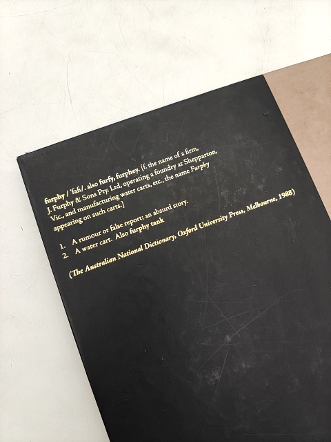Furphy: The Water Cart And The Word by Andrew Barnes John & Furphy by Andrew Furphy, John Barnes