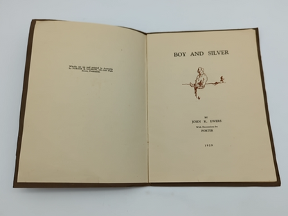 Boy & Silver by John K Ewers (Softcover, 1929) 1st Edition, WA Poetry, Scarce by John K Ewers