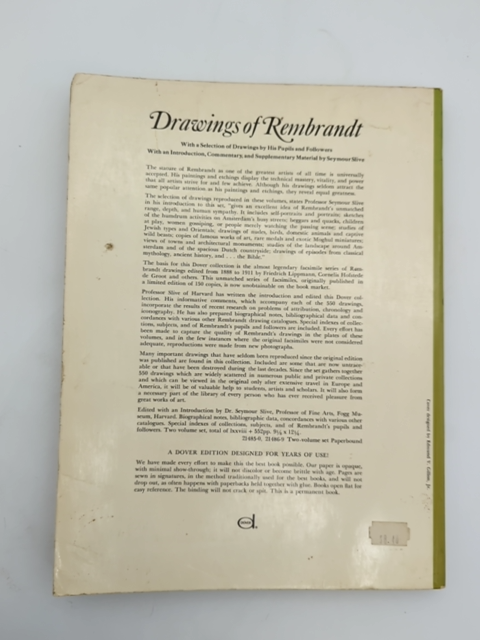 Drawings Of Rembrandt; With Selection Of Drawings By His Pupils And Followers by Rembrandt Harmensz Van Rijn