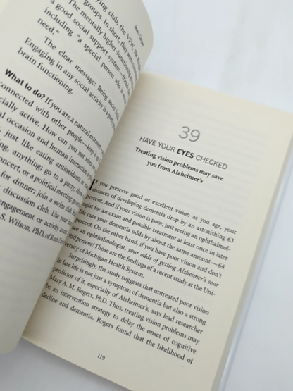 100 Simple Things You Can Do To Prevent Alzheimer's And Age-related Memory Loss, by Jean Carper