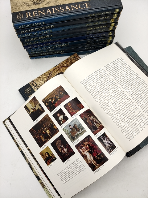 Time Life Books Hardcover Bundle 13x Great Ages Of Man Books: Byzantium; The … by Time Life Books