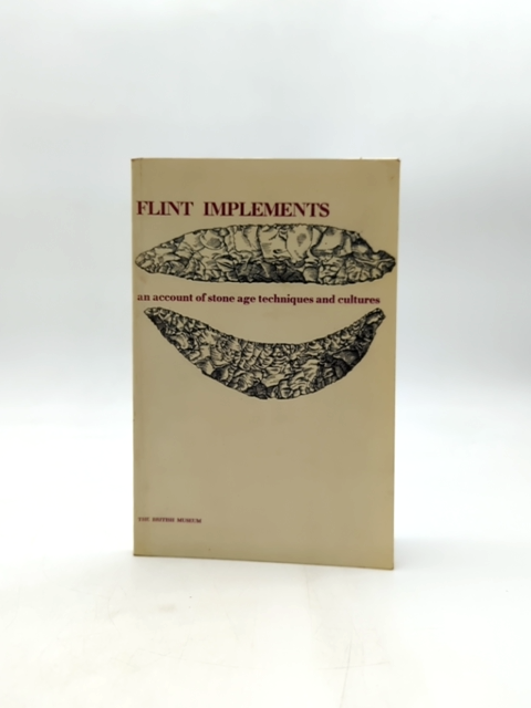 Flint Implements by Trustees of the British Museum (Paperback, 1968) Archaeology by Trustees Of The British Museum