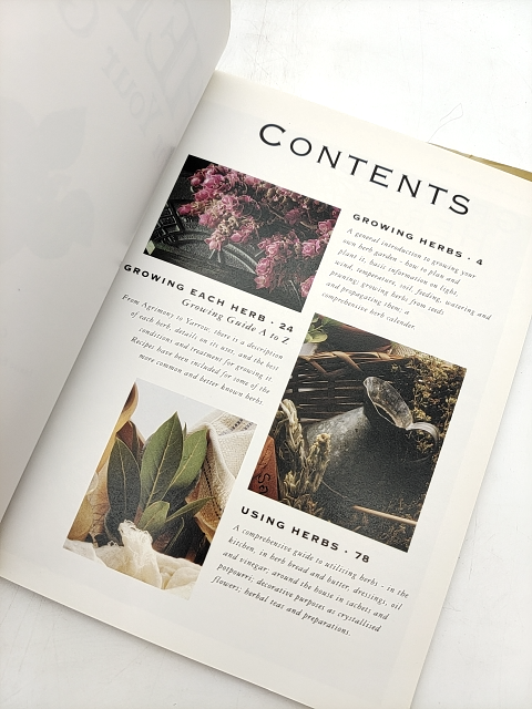 Herbs For Your Garden by Louise Egerton, Herbary Gardening Book by Louise Egerton