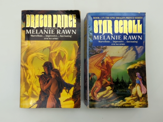 Melanie Rawn Paperback Bundle Dragon Prince; Star Scroll. This is a bundle of… by Melanie Rawn
