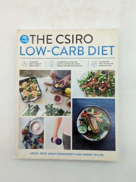 The CSIRO Low-carb Diet by Pennie Taylor&  Grant Brinkworth, Low-Carb Cooking by Grant Brinkworth, Pennie Taylor