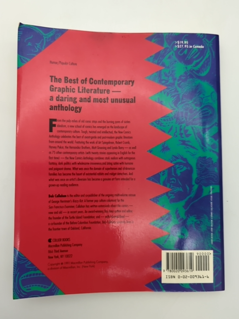 The New Comics Anthology by Daniel Clowes & Eddie Campbell, Comic Books by Bob Callahan