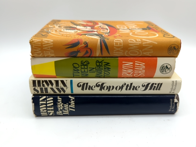 Irwin Shaw Hardcover Bundle x4 Mixed Company (1952 1st Edition); Two Weeks in… by Irwin Shaw