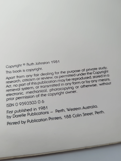 Pip the Chick by Ruth Johnston (Hardcover, 1981) 1st Edition Signed by Ruth Johnston