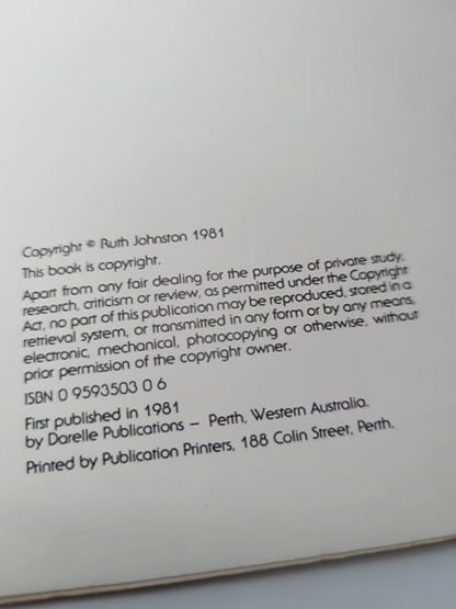 Pip the Chick by Ruth Johnston (Hardcover, 1981) 1st Edition Signed by Ruth Johnston