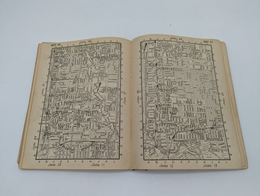 Rare & Early Melbourne Street Directory 1942 , H.E.C. Robinson (Gregory's) by H.E.C. Robinson