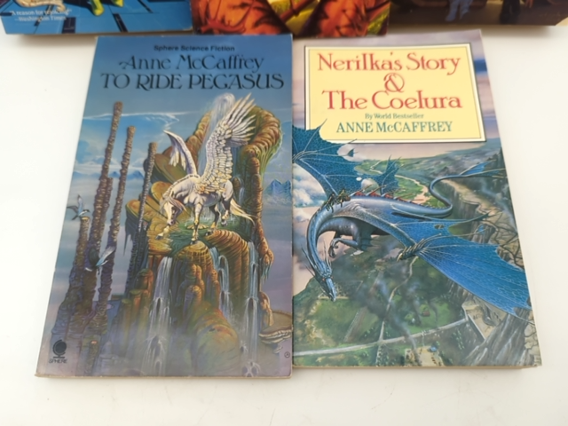 Anne McCaffrey Paperback Bundle 5x Vintage paperback books The Rowan, ACE BAEN by Anne McCaffrey