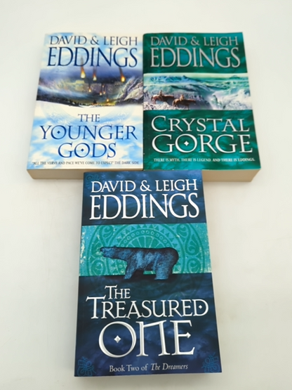 David and Leigh Eddings Paperback Bundle 3x The Dream Is Series Books: Crysta… by David And Leigh Eddings