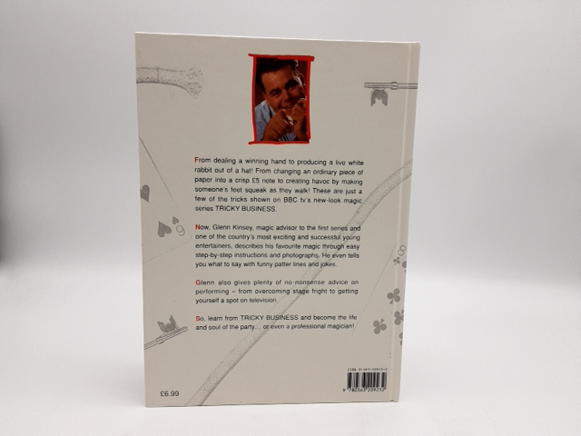 Tricky Business by Glenn Kinsey (Hardcover, 1990), Magic Tricks by Glenn Kinsey