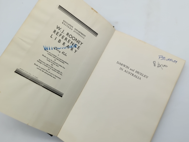 Darwin And Huxley In Australia by A J Marshall (Hardcover, 1970) by A J Marshall