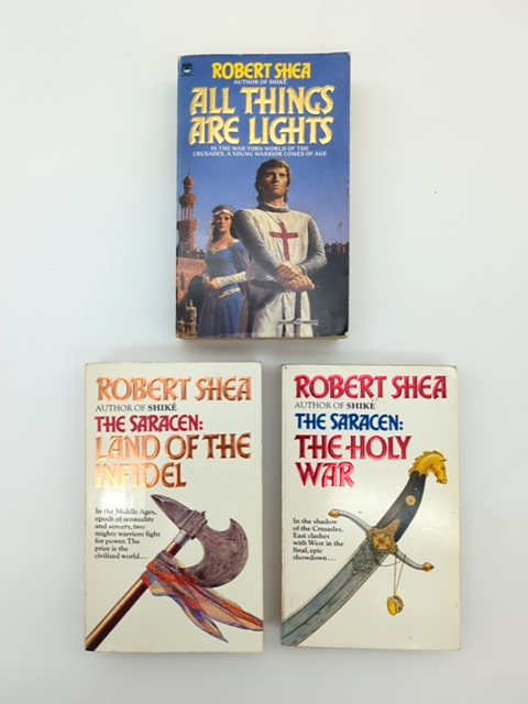 Robert Shea Paperback Bundle 3  Books: All Things Are Lights; The Saracen: La… by Robert Shea