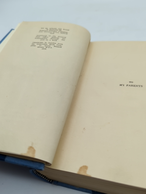 Sky Pilot's Last Flight by K Langford Smith (Cloth, 1936) 1st Edition Aviation by K Langford Smith