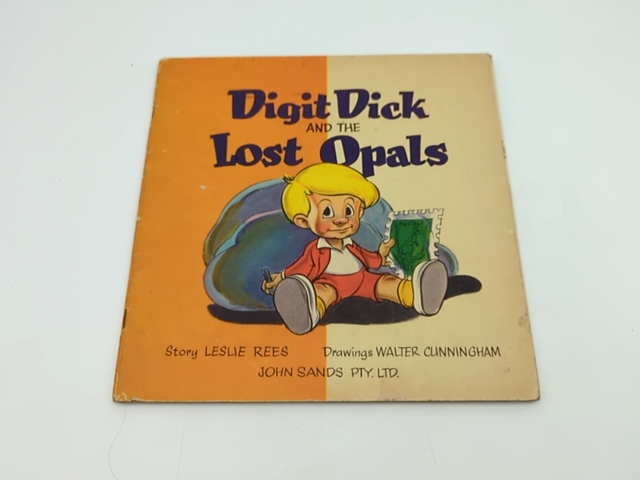 Digit Dick And The Lost Opals by Leslie Rees (Hardcover) 1st Ed, Rare Children's by Leslie Rees