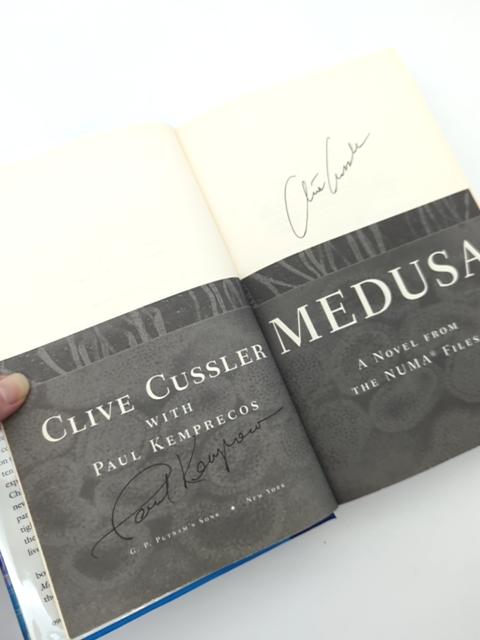 Medusa (numa Files) by Clive Cussler & Paul Kemprecos, Adventure Signed by Paul Kemprecos, Clive Cussler