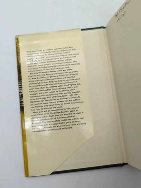 Green Gold by Nene Gare (Hardcover, 1963) by Nene Gare