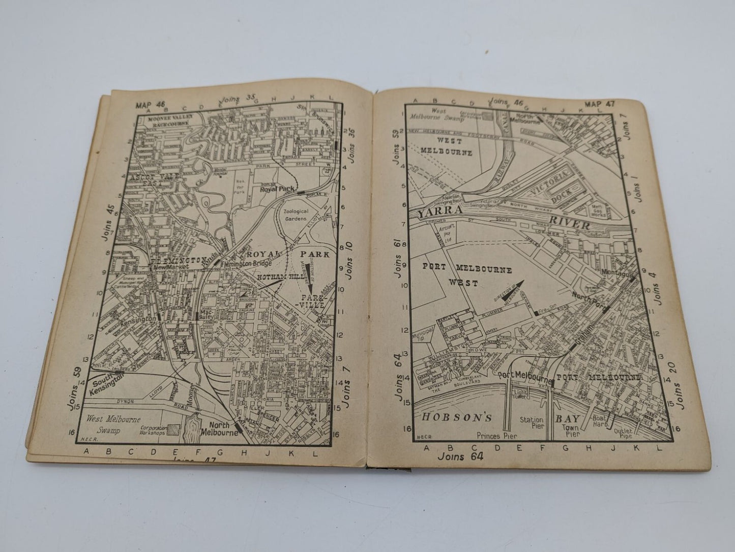 Rare & Early Melbourne Street Directory 1942 , H.E.C. Robinson (Gregory's) by H.E.C. Robinson