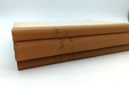 3x Acts Of Parliament Western Australia 1905-1909 by Parliament Of Western Australia