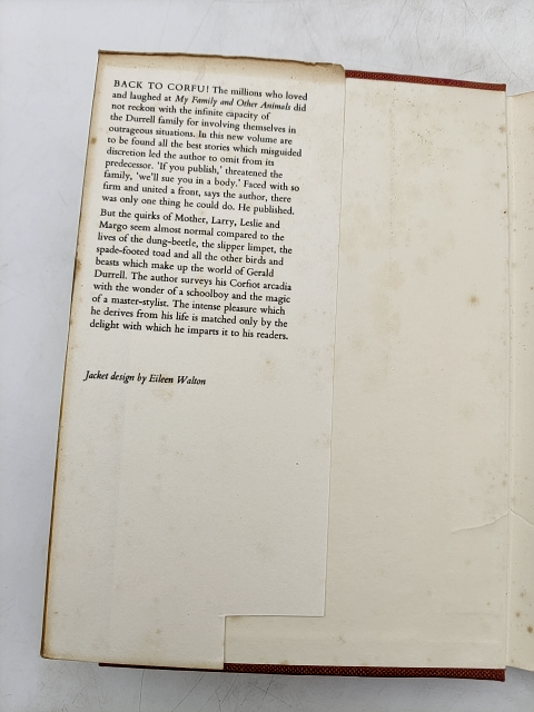 Birds, Beasts Relatives by Gerald Durrell (Cloth, 1969) 1st Edition by Gerald Durrell