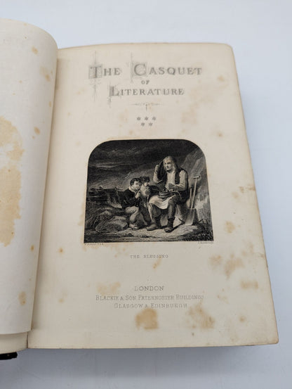 The Casquet of Literature Volume V-VI by Charles Gibbon (Hardcover) 1st Edition by Charles Gibbon