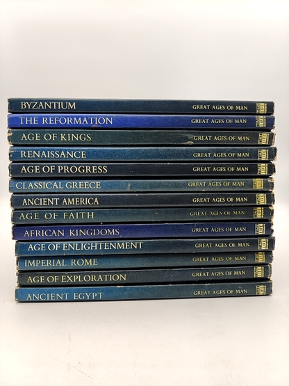 Time Life Books Hardcover Bundle 13x Great Ages Of Man Books: Byzantium; The … by Time Life Books