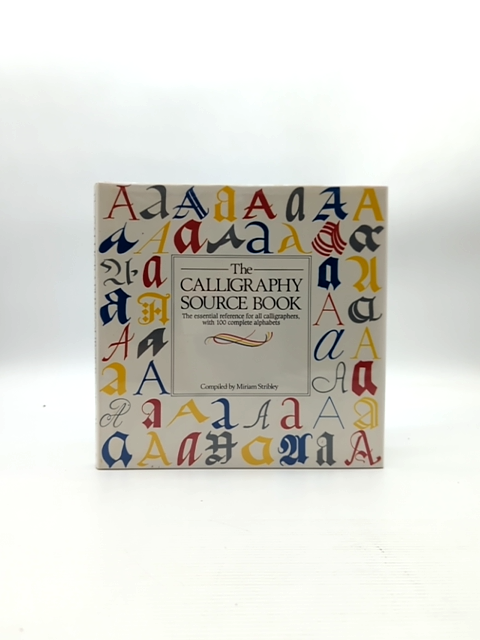 Calligraphy Source Book by Stribley (Hardcover, 1986) 1st Edition Calligraphy by Miriam Stribley