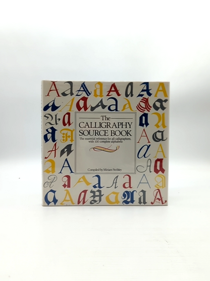 Calligraphy Source Book by Stribley (Hardcover, 1986) 1st Edition Calligraphy by Miriam Stribley